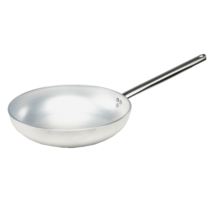 AGNELLI Padella svasata alta Alluminio con 1 Manico Inox D 40 Cm