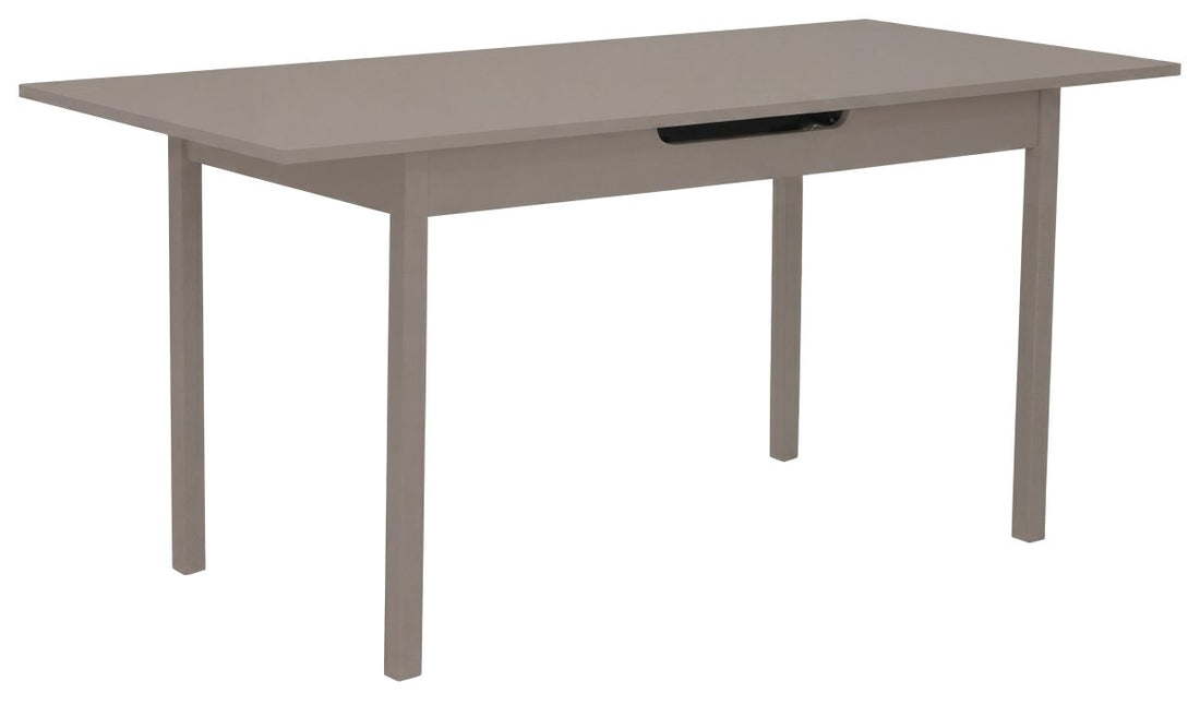 DI.MO Carlton Tavolo Allungabile Tortora 150-190 x 80 x 76 cm – Tavolo da Pranzo Moderno