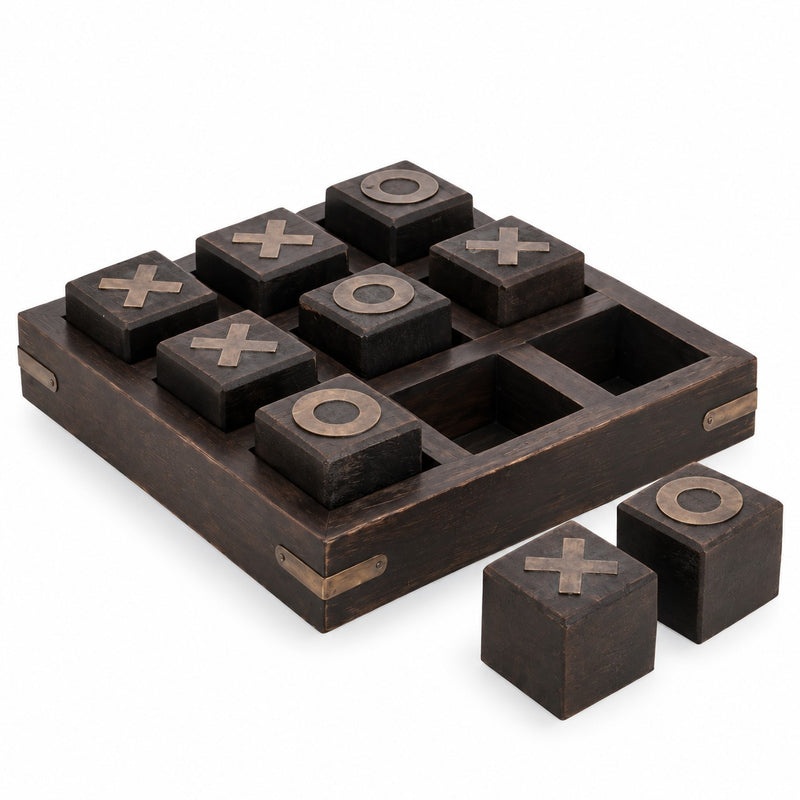 Bizzotto Decorazione Tris Fortune Nero 17,2x17,2 cm – Idea Regalo Natale