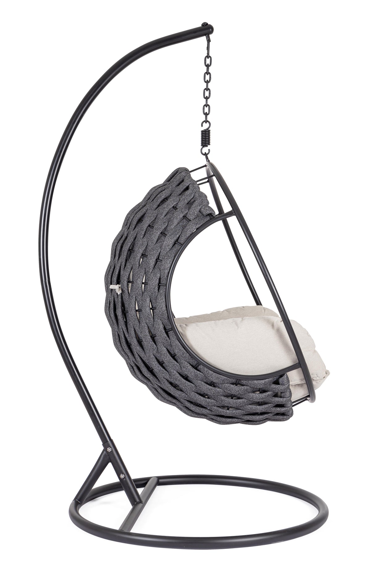 bizzotto bizzotto poltrona sospesa galapagos max 130 kg nero ean 8051836678118