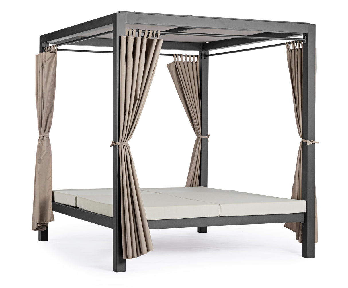 bizzotto bizzotto daybed dream lettino con tende antracite ean 8051836349773