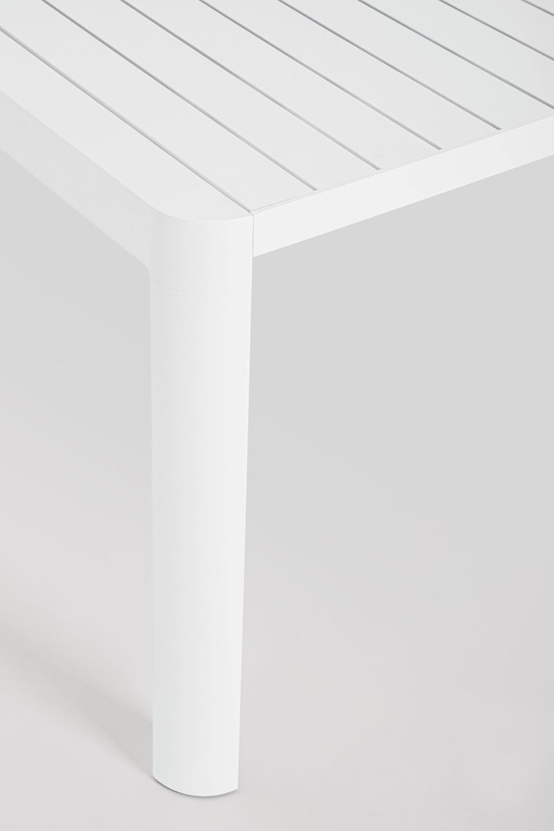 Bizzotto Tavolo Quadrato Allungabile Kiplin 149 x 97 / 149 Cm Bianco