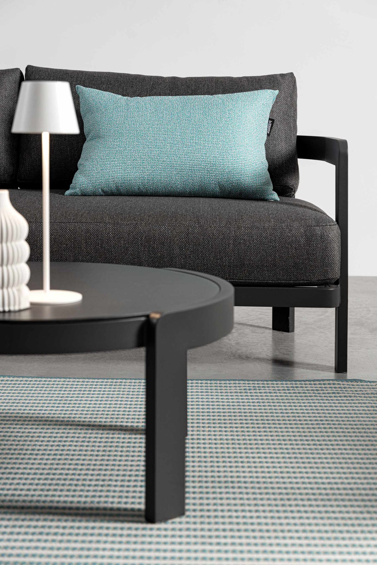 Bizzotto Set 4 Salotto Presley Antracite