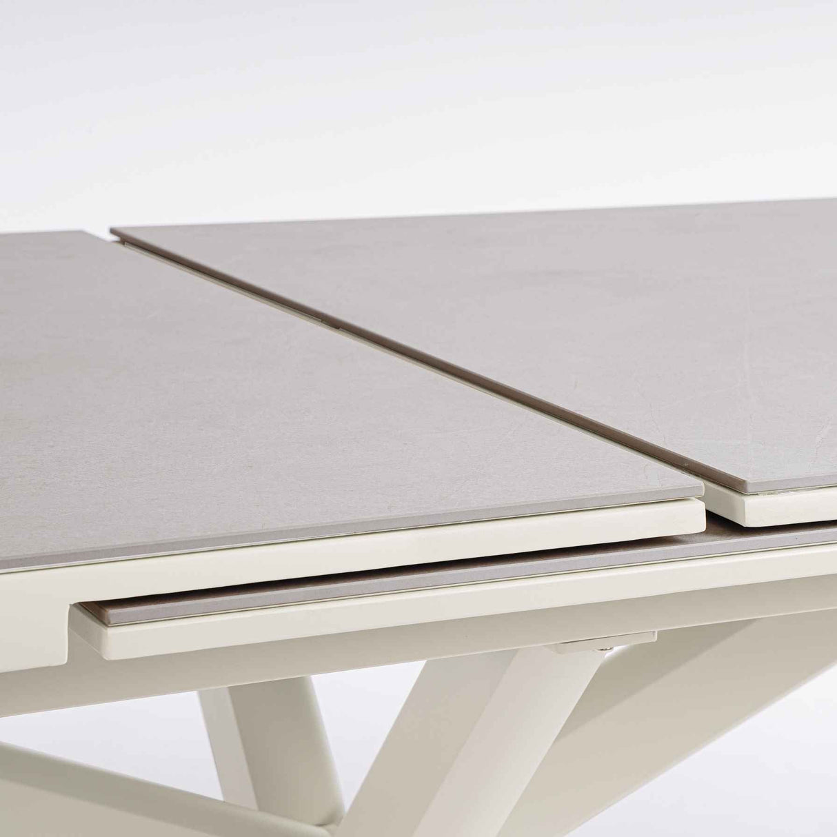 Bizzotto Bizzotto Ausziehbarer Tisch Pascal 100 x 200 x 260 cm, weiß, Pelican, EAN 8051836662759