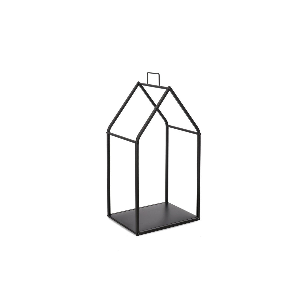 Bizzotto Portalegna Alfry Casa Nero D 38x75,5 cm Porta Legna per Camino