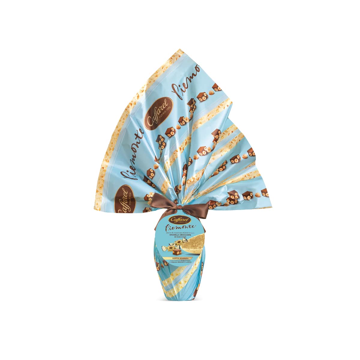 Caffarel Uovo Piemonte Latte, Bianco o Fondente 270 Gr 1Pz