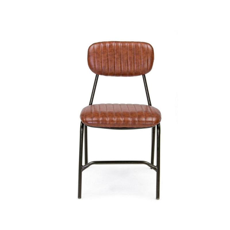 Bizzotto Sedia Debbie Arancio Scuro Vintage