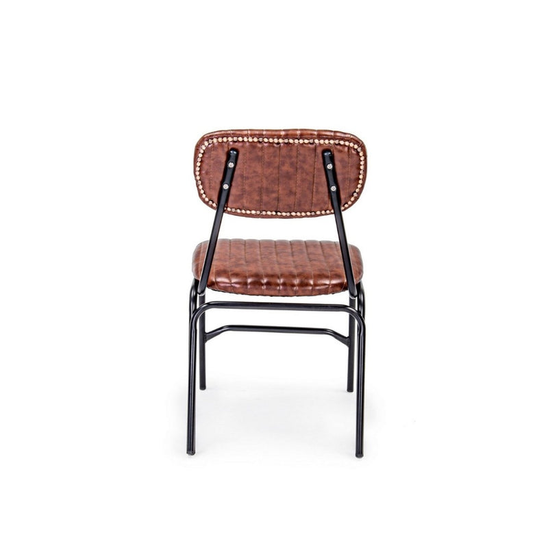 Bizzotto Sedia Debbie Arancio Scuro Vintage