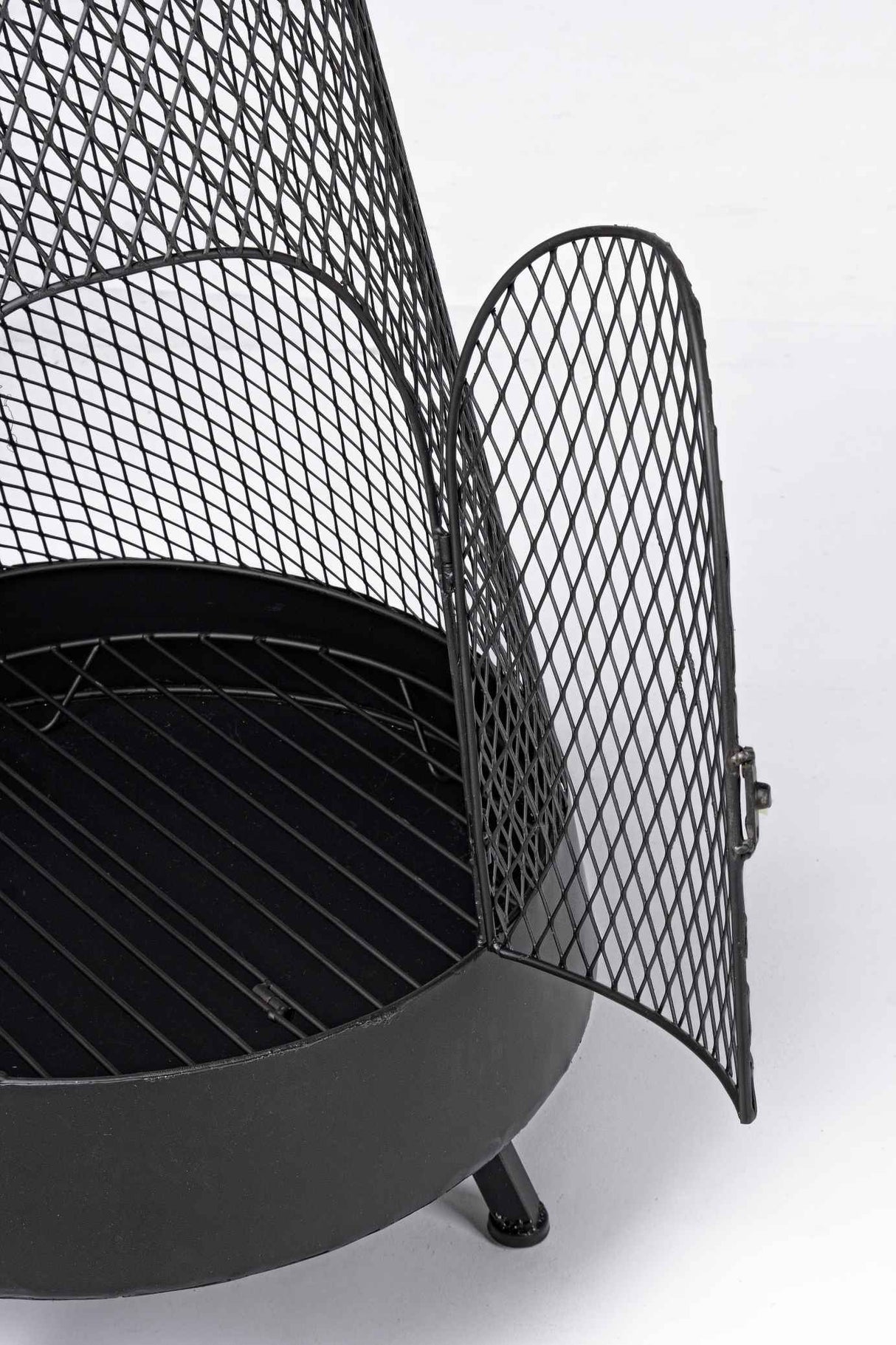 bizzotto bizzotto braciere efesto tondo d 50 cm h 138 cm nero ean 8051836293250