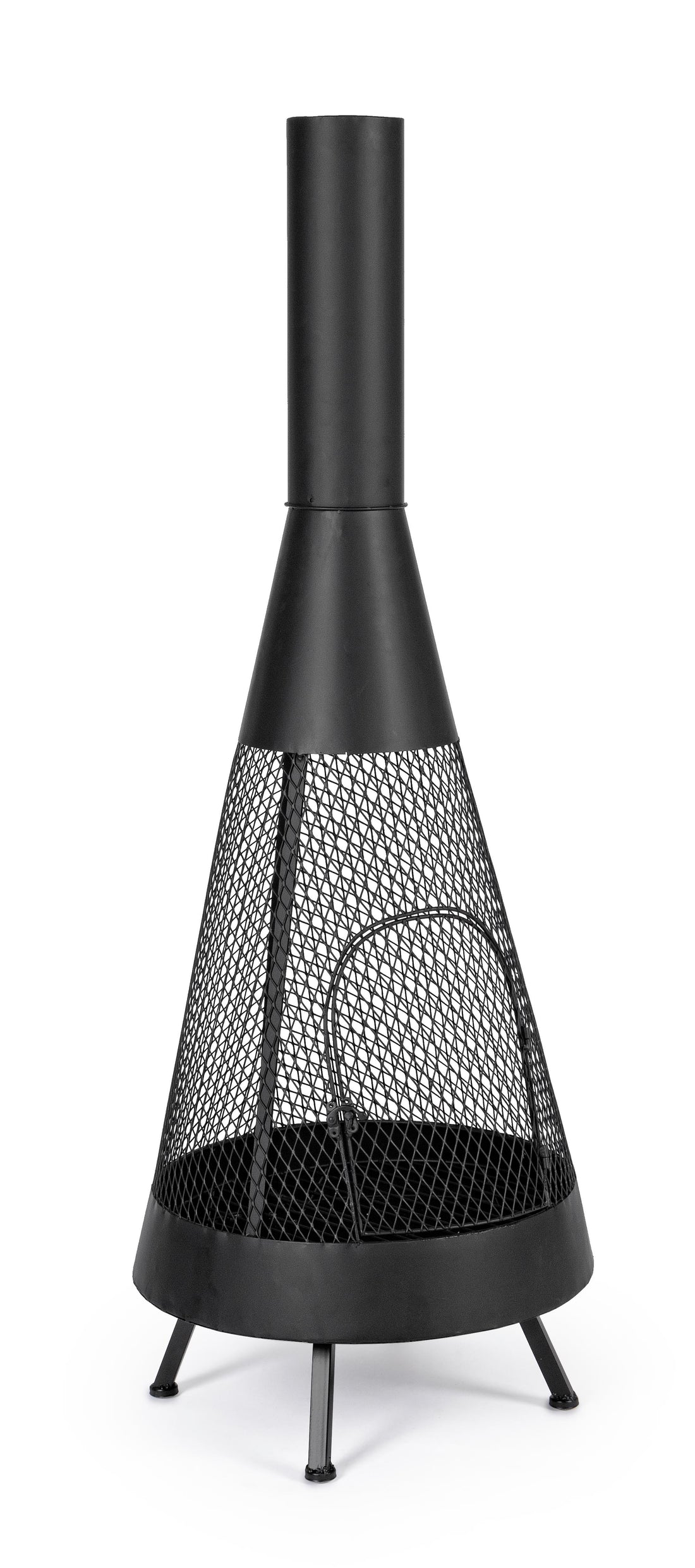bizzotto bizzotto braciere efesto tondo d 50 cm h 138 cm nero ean 8051836293250