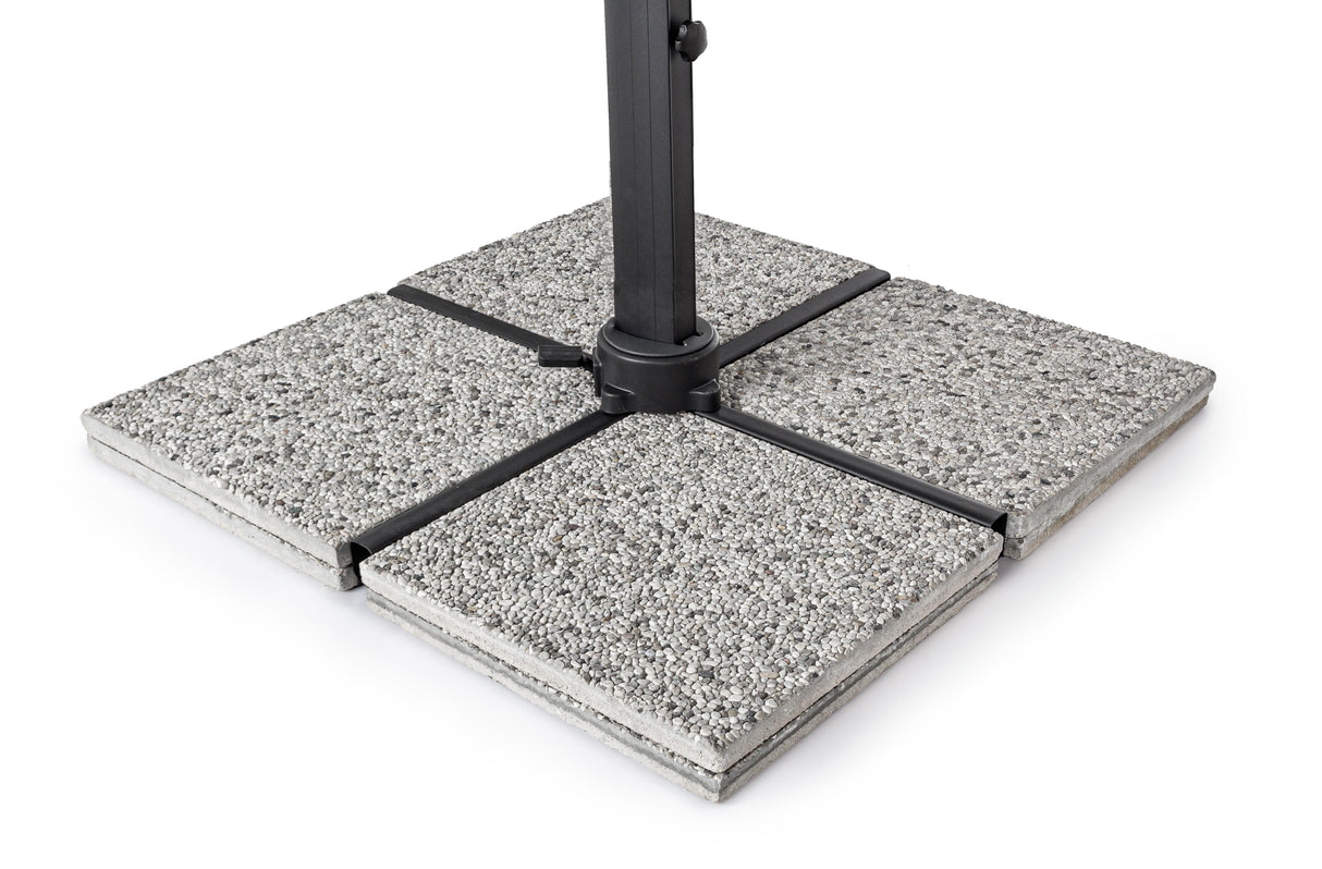 bizzotto bizzotto ombrellone braccio ines 4 x 4 mt antracite grigio ean 8051836269729