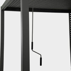 bizzotto bizzotto pergola ocean 36 x 6 mt antracite ean 8051836479999