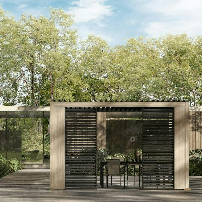 bizzotto bizzotto pergola ocean 3 x 4 mt natural antracite ean 8051836480049