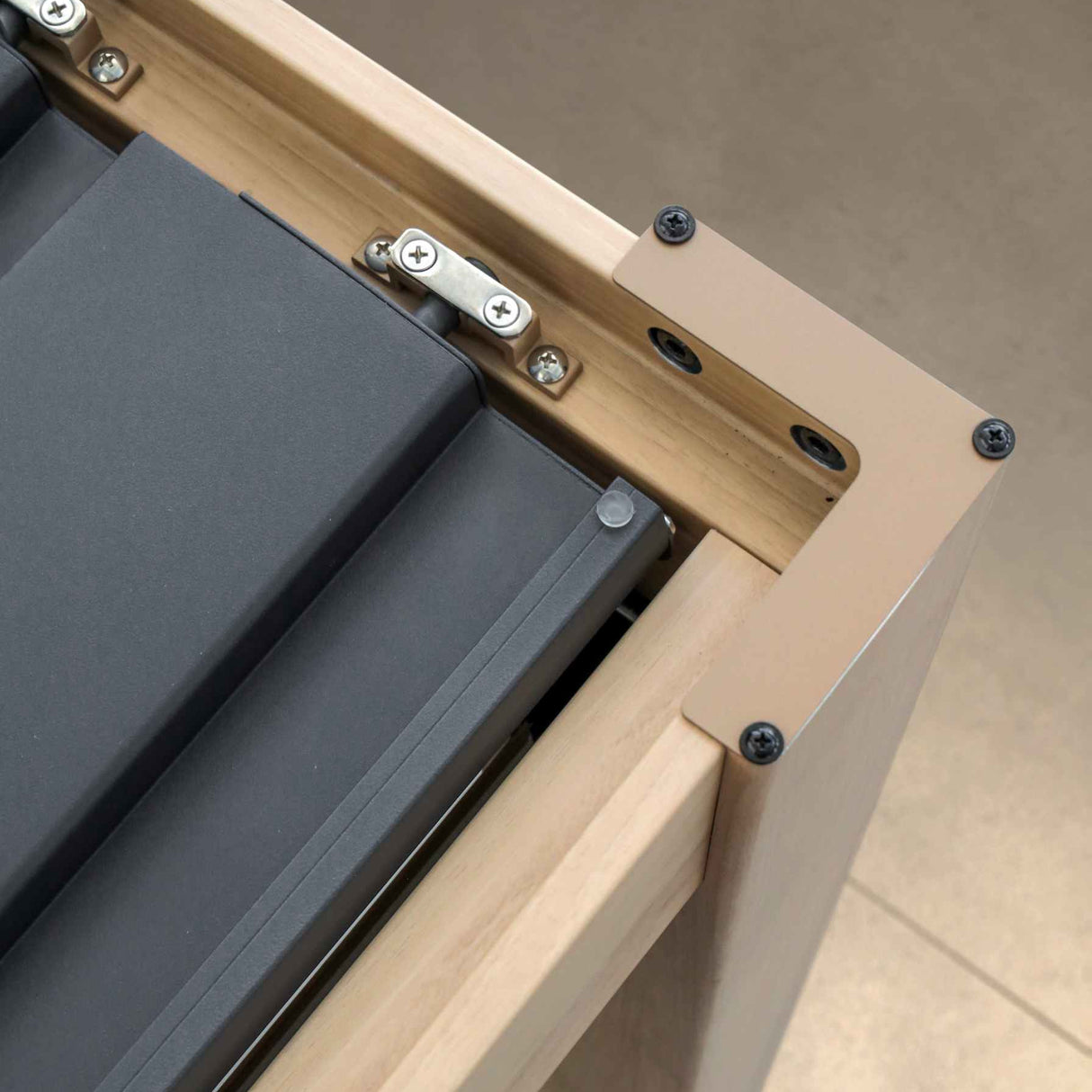 bizzotto bizzotto pergola ocean 36 x 6 mt natural antracite ean 8051836480056