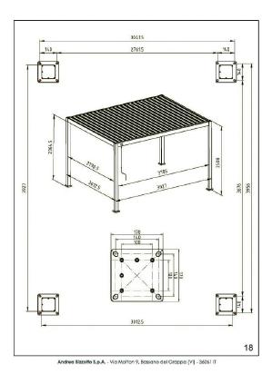 bizzotto bizzotto pergola ocean 3 x 4 mt seta ean 8051836687608