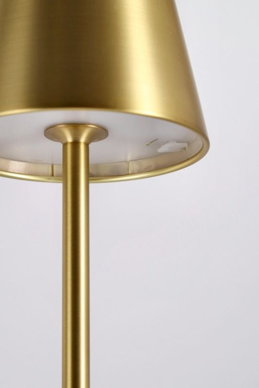 Bizzotto Etna Led Table Lamp H 38 Cm Gold