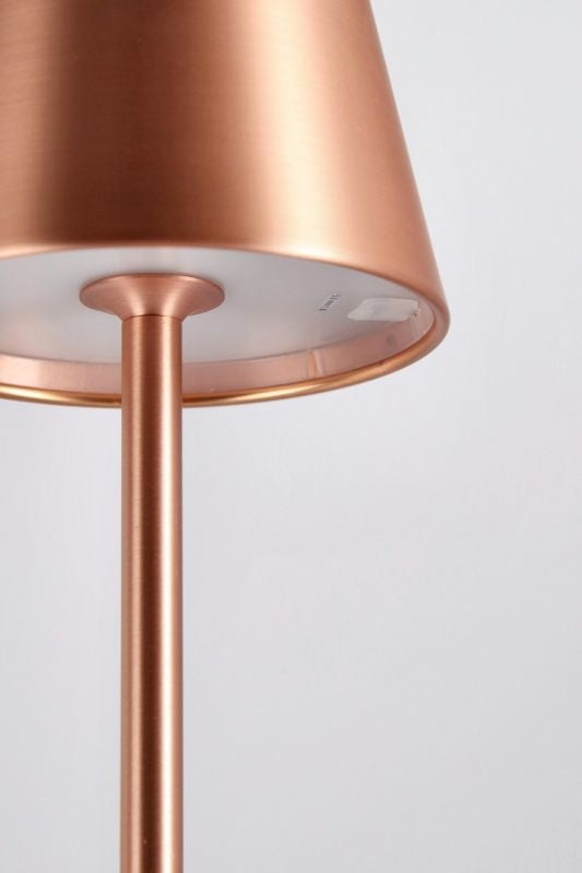 Bizzotto Lampada Tavolo Etna led H 38 Cm Bronzo