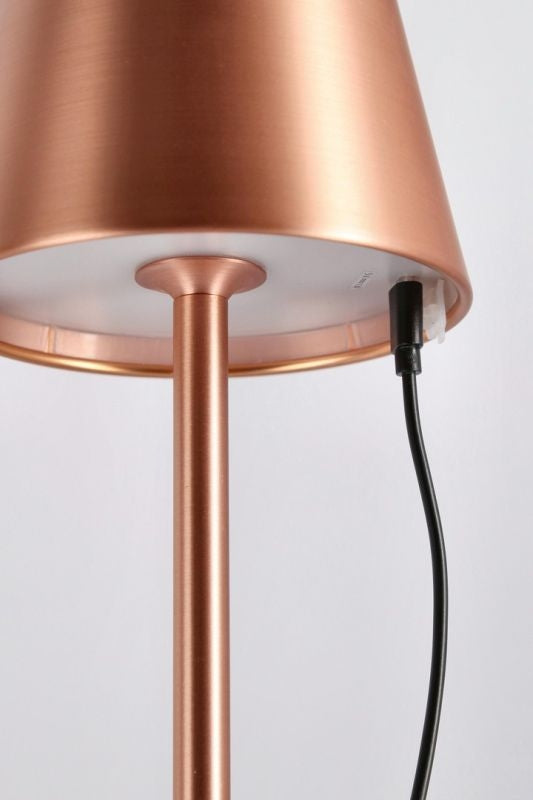 Bizzotto Lampada Tavolo Etna led H 38 Cm Bronzo