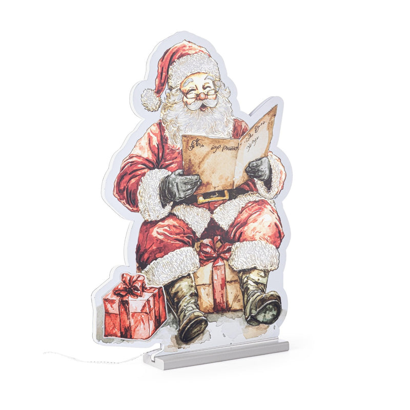 Bizzotto Babbo Natale Luminoso H 60 cm con 440 LED IP20 Decorazione Natalizia