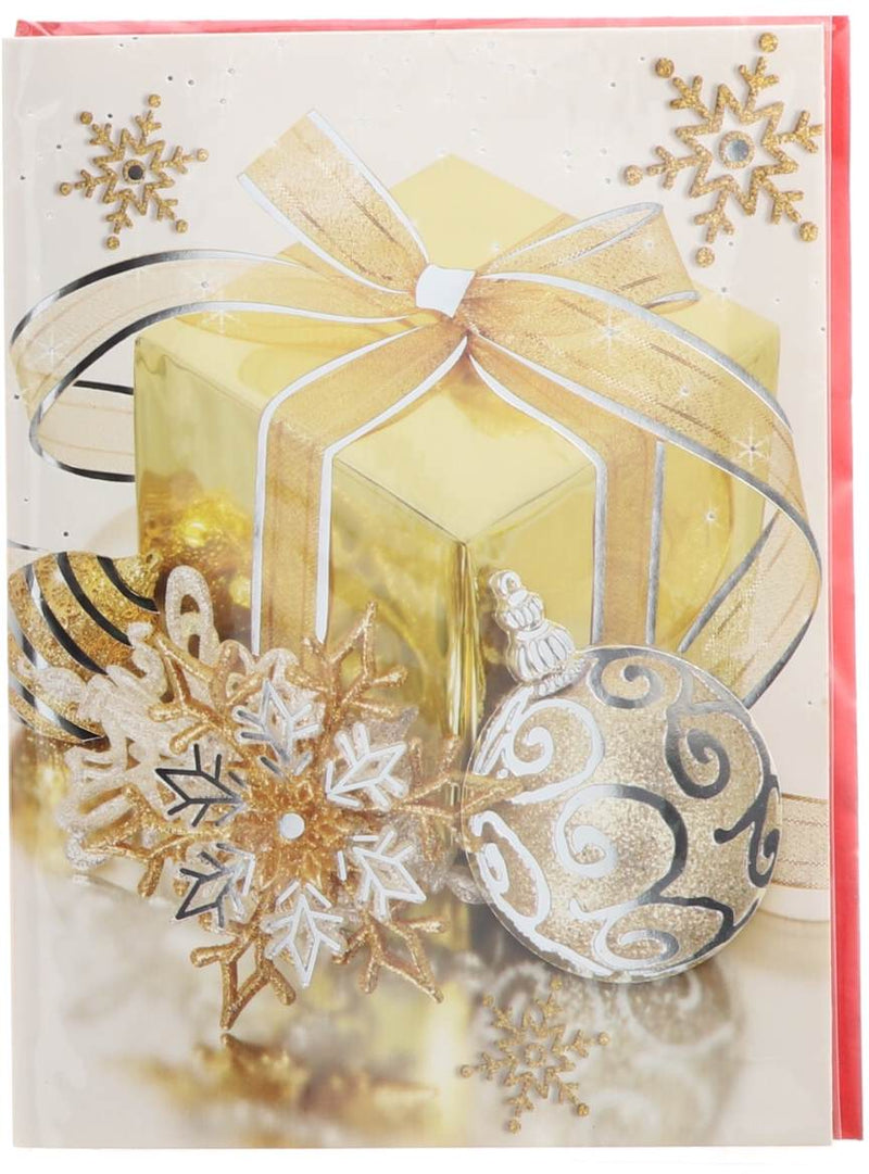 Ad Trend Biglietto Auguri di Natale Mus con Busta 15 x 20 Cm Ass. 1 Pz