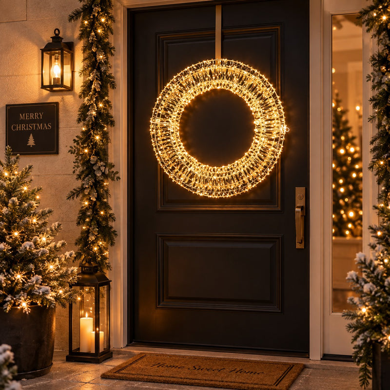 Ad Trend Ghirlanda Natalizia 720 LED diametro 70 cm - Uso Esterno