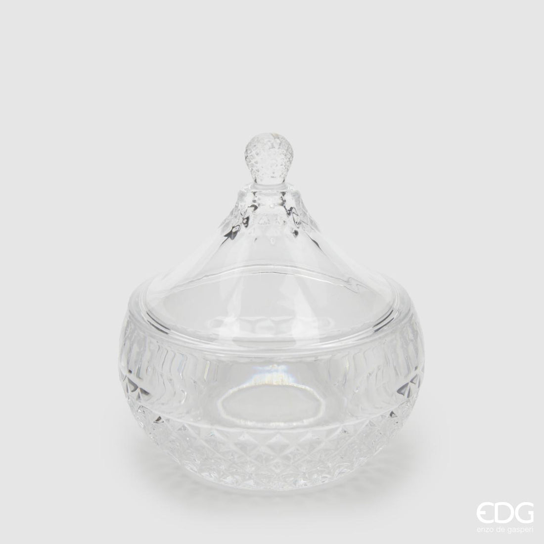 EDG Enzo De Gasperi Contenitore Coppa Bomba H16 D12 Natural Trasparente