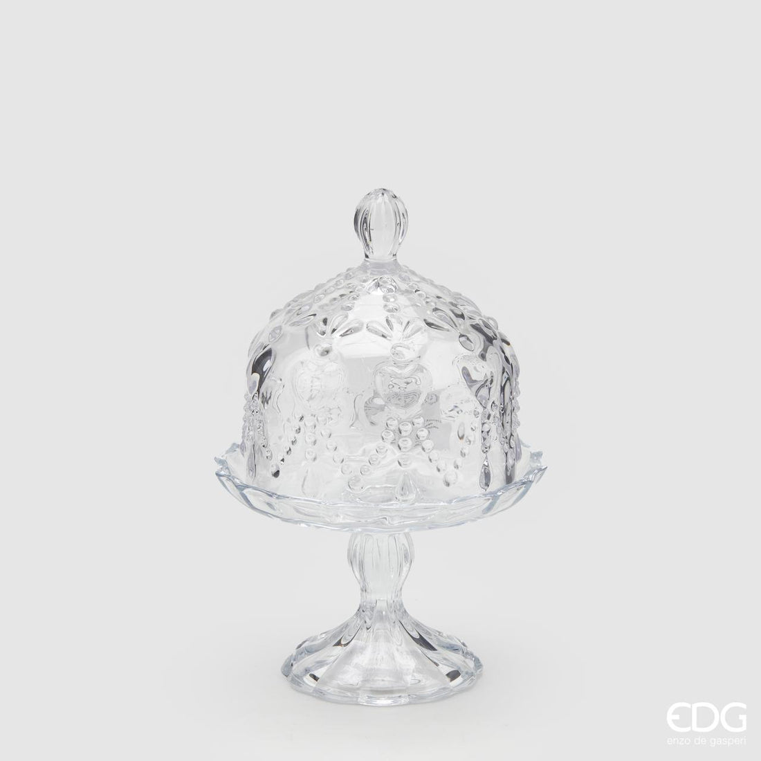 EDG Enzo De Gasperi Alzata Liberty con Cupola H20 D13,5 Natural Trasparente