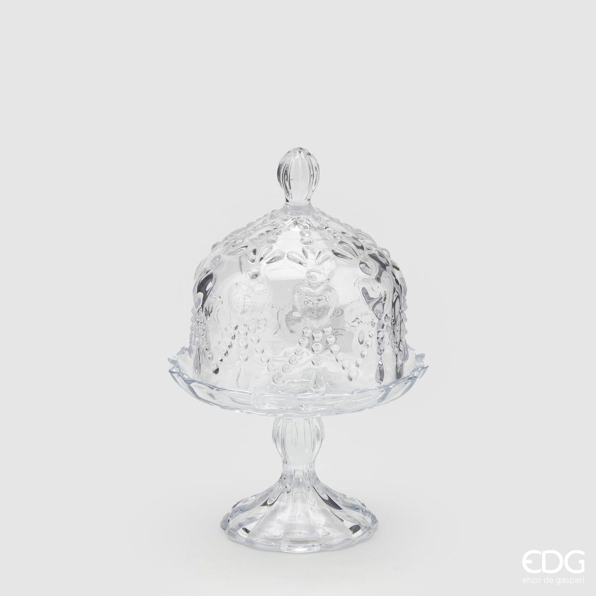 EDG Enzo De Gasperi Alzata Liberty con Cupola H20 D13,5 Natural Trasparente