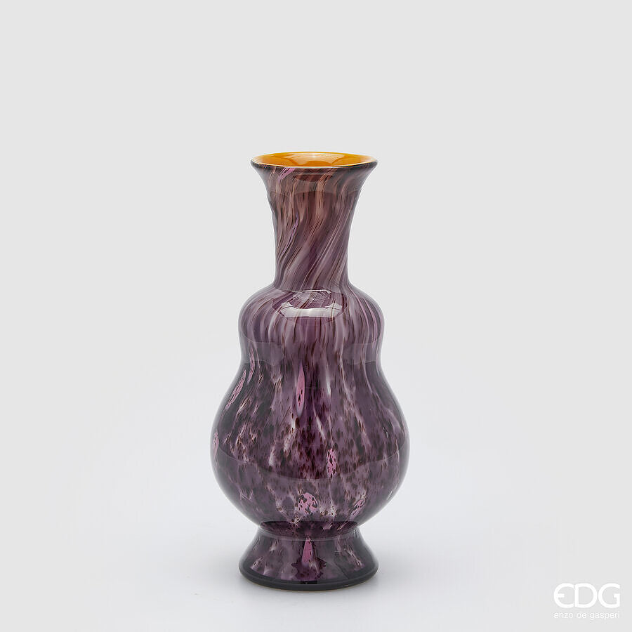 edg enzo de gasperi edg enzo de gasperi vaso macula bottiglia h 37 cm d 175 cm vetro pink ean 8059824456625