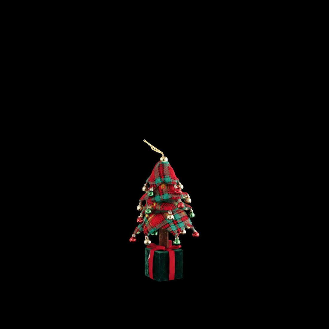 Ad Trend Albero di Natale con Pacco Dono 18x18xH45 cm – Decorazione Natalizia