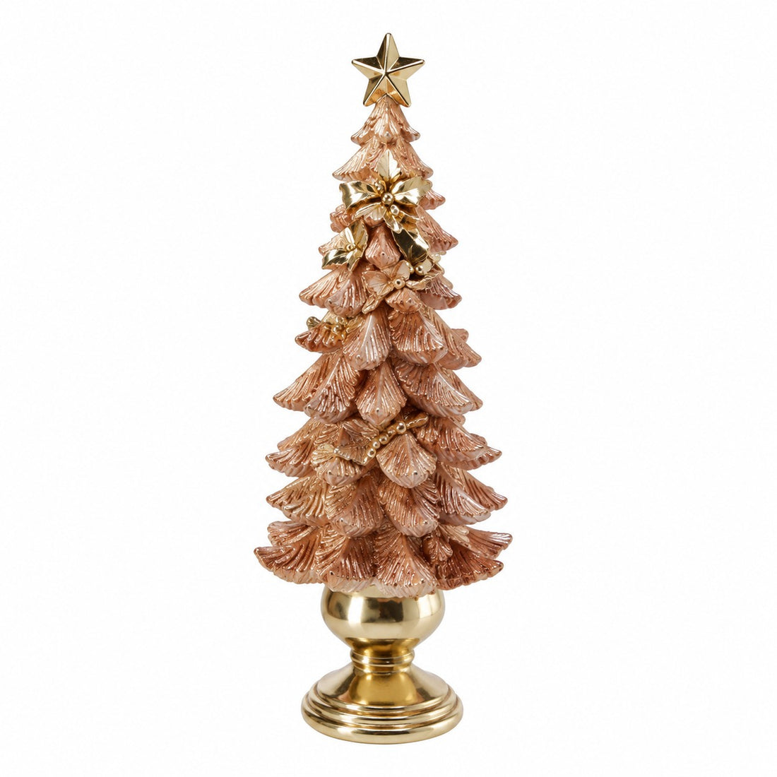 Ad Trend Albero di Natale Decorativo in Resina Ø14xH33 cm – Soprammobile Natalizio per la Decorazione della Casa