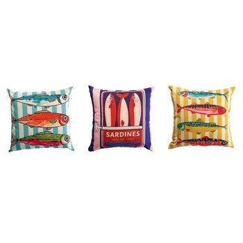 Ad Trend Cuscino Decorativo in Tessuto 45x45 cm – Cuscino Arredo per Divano, Letto e Soggiorno, Fantasie Assortite 1 Pz