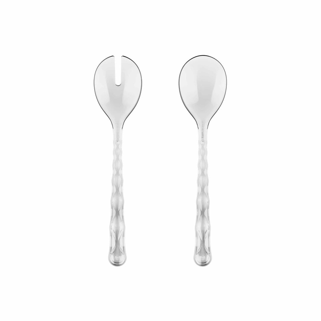 GUZZINI Posate Insalata Vanity Bio-Based L 27,5 Cm Trasparente
