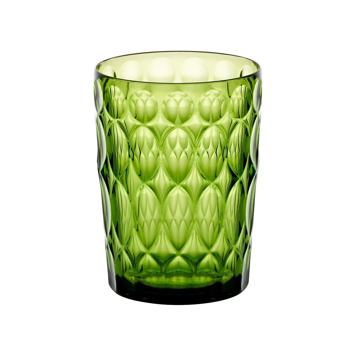 guzzini guzzini bicchiere alto decoro 1 vanity bio based d 86 cm h 118 cm verde ninfea ean 8008392395911