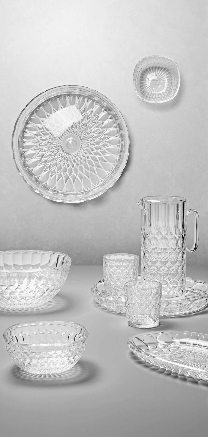 guzzini guzzini bicchiere basso decoro 3 vanity bio based d 85 cm 360 cc trasparente ean 8008392396376