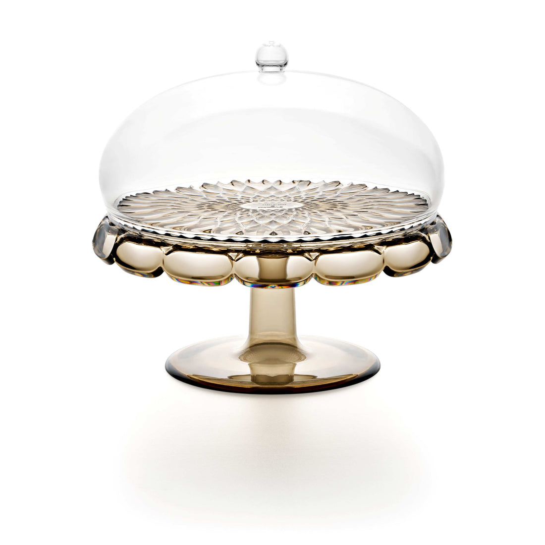 GUZZINI Alzata con Campana Vanity Bio-Based D 30 Cm Fumo