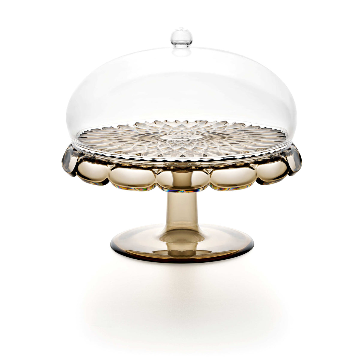 GUZZINI Alzata con Campana Vanity Bio-Based D 30 Cm Fumo