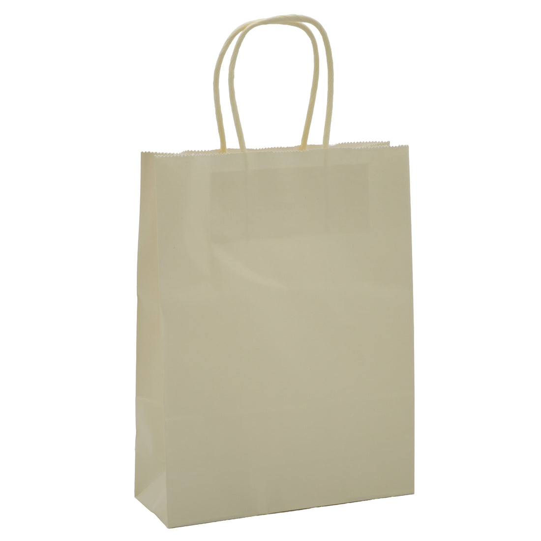 L'Arcolaio Shopper Kraft Panna Regali Natalizi 18x7x24 cm Cf 10 pz