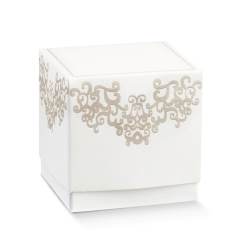 Scotton Scatola Fleur Chantilly 90 x 90 x 90 Mm Bianco 10 Pz