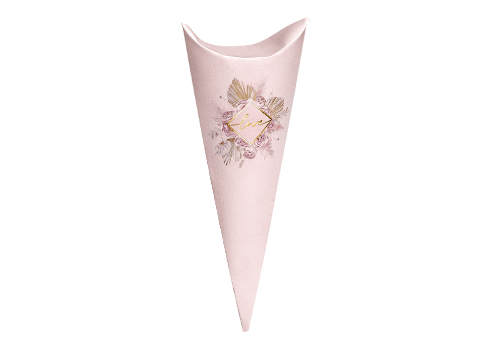 Scotton Cono Busta Pampas Love 190 Mm Rosa 10 Pz