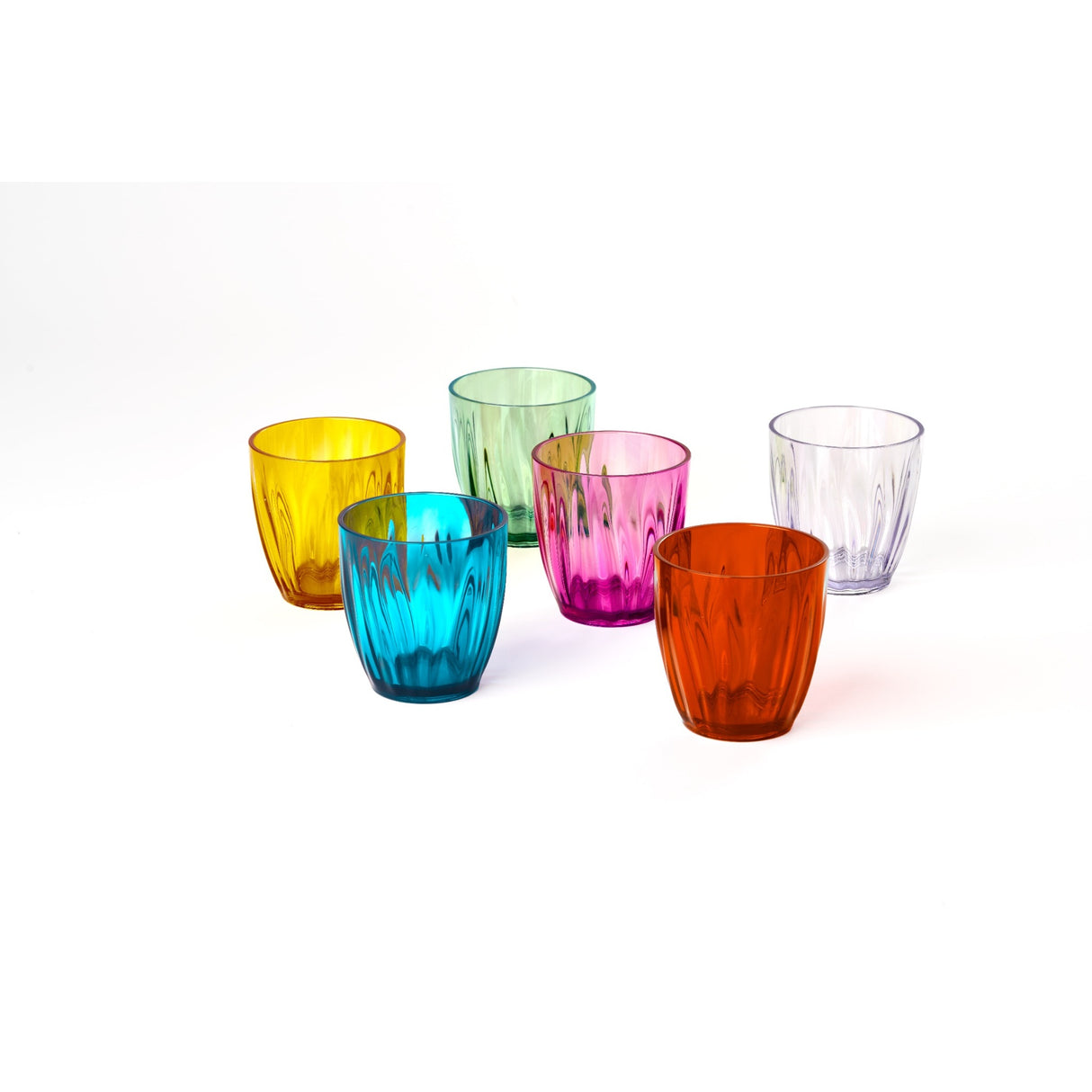 GUZZINI Set 6 Bicchieri Acqua 350 Cc Multicolor