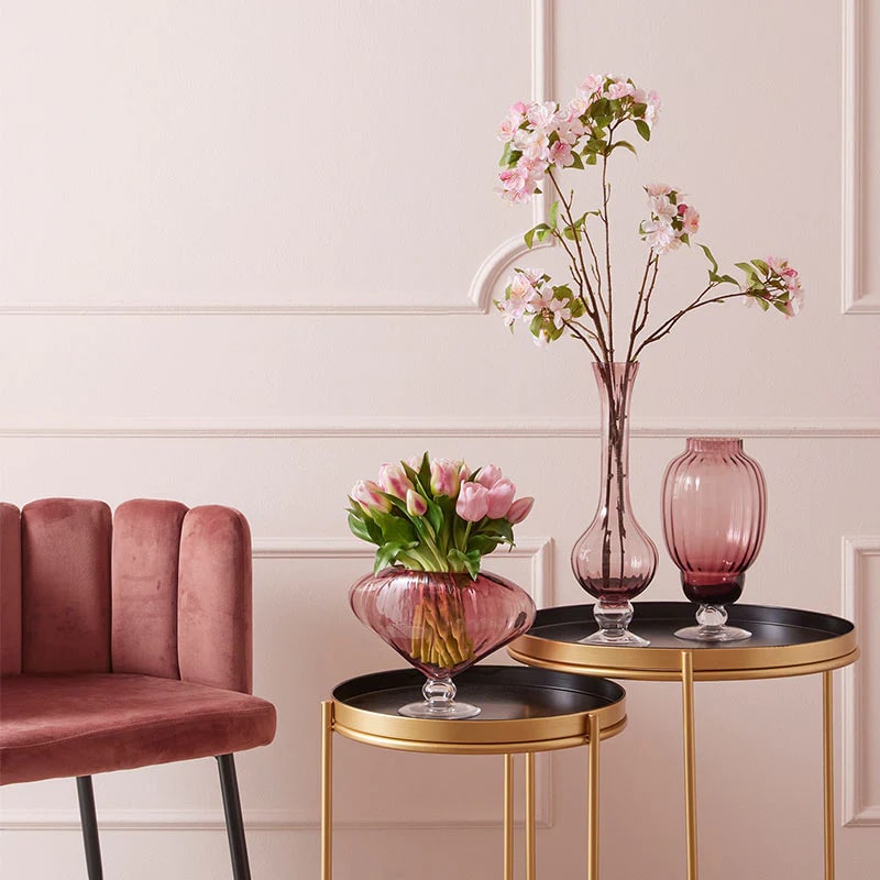EDG Enzo De Gasperi Bouquet 5 Tulipani Olis Ass. H 28 Cm Mauve 1 Pz