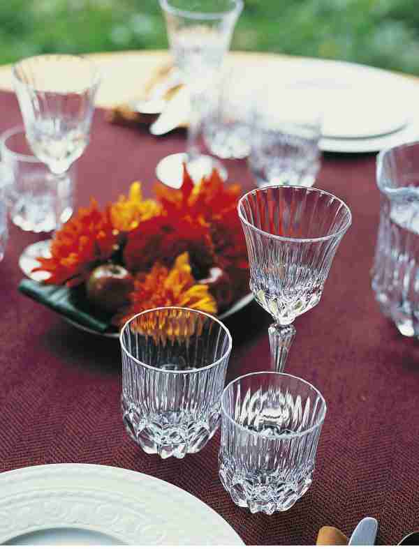 RCR Cristalleria Italiana Adagio - 3 - Set of 6 Glass Wine Glasses