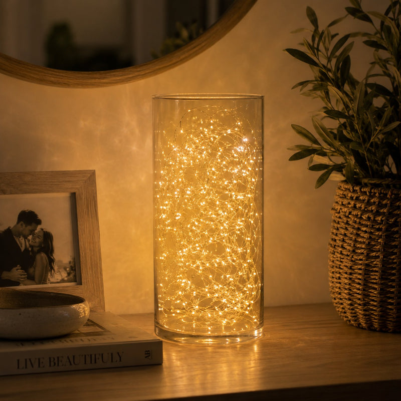 Bonturi Casa Filo Luminoso Natalizio 3000 LED 10mt WARM SILVER WIRE