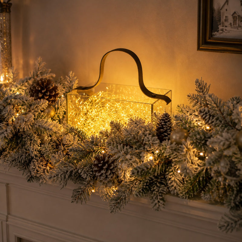 Bonturi Casa Filo Luminoso Natalizio 1000 LED 10mt WARM SILVER WIRE