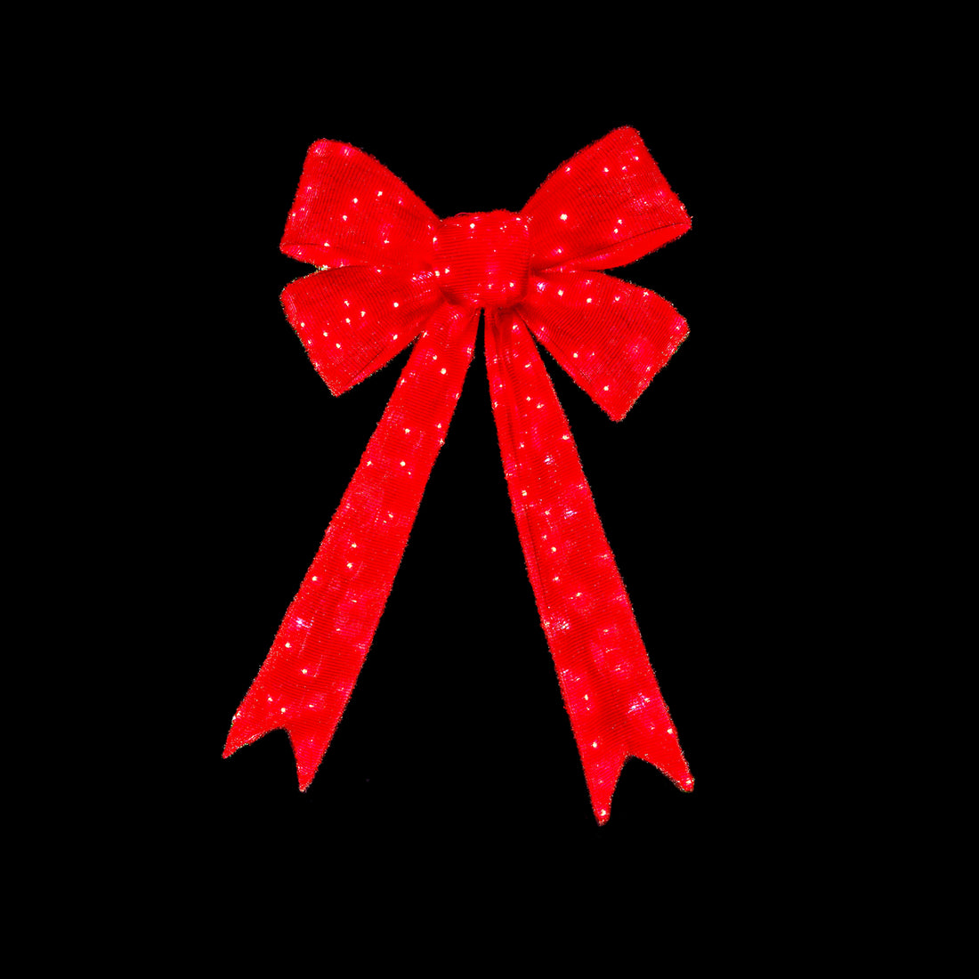 Bonturi Casa LIGHT BOW RED di Natale 76 cm 112 LED