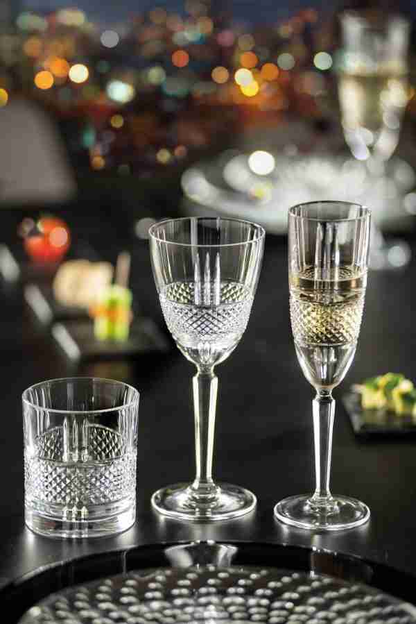 RCR Cristalleria Italiana Brillante - FL - Set da 6 Calici Flute in Vetro