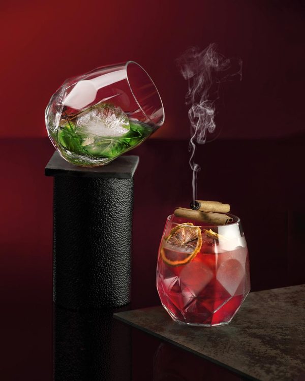 RCR Cristalleria Italiana Alkemist - Set da 6 Bicchieri in Vetro