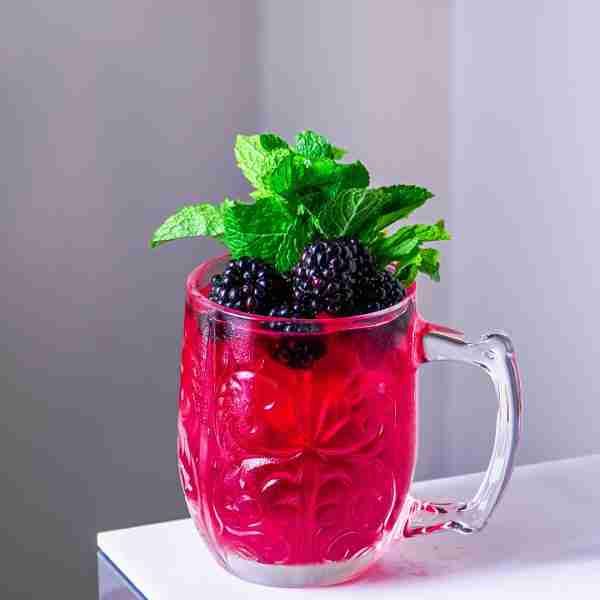 RCR Cristalleria Italiana Tattoo Mule - Set da 4 Bicchieri Cocktail in Cristallo