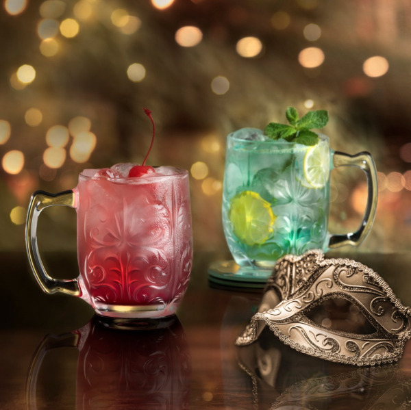 RCR Cristalleria Italiana Tattoo Mule - Set da 4 Bicchieri Cocktail in Cristallo